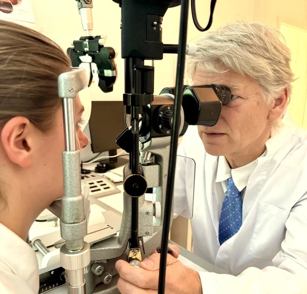 Augenlaser-Behandlung