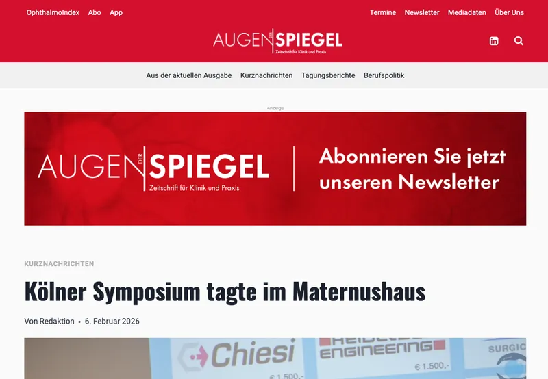 Kölner Symposium tagte im Maternushaus