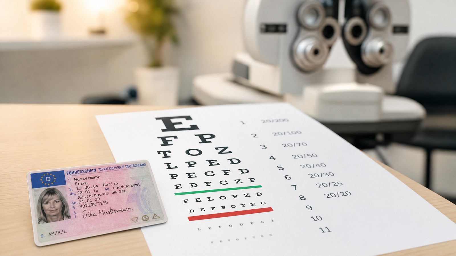 Führerschein und Sehtesttafel: Die EU-Führerscheinreform im Faktencheck
