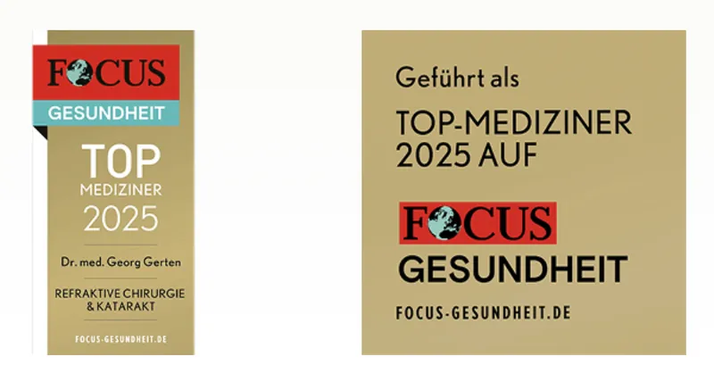 Focus Gesundheit Top Mediziner 2025: MVZ Perfektes-Sehen
